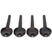 Resim Tenfowee 4/4 Keman İçin Ahşap Ebony Telleri Akort Aleti - Deliksiz, Dayanıklı Ve Kolay Kurulum 