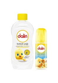 Resim Dalin Bebe Yağı 500 Ml + Dalin Bebek Kolonyası Deniz Esintisi 100 Ml 