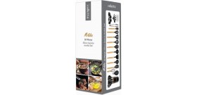 Resim Hype Store Valletta Mikla Isıya Dayanıklı Yanmaz Yapışmaz 33 Parça Silikon Spatula Mutfak Seti Kırmızı 