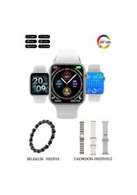 Resim Technodia SW9 Amoled Ekranlı 3 Kordonlu Akıllı Saat (İthalatçı Garantili) 