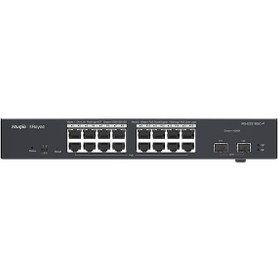 Resim Ruijie-Reyee RG-ES218GC-P 16 Port Poe+ 10-100-1000 Mbps + 2 Port SFP Yönetilebilir Switch 