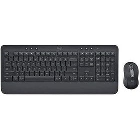 Resim Logitech 920-011000 Mk650 Signature Siyah Kablosuz Klavye Mouse Seti Diğer 