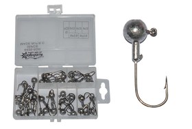 Resim Captain 6435 Compact Eco Kutulu Jig Head Seti - Standart / 7GR-30ADET 