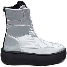 Resim Jump 60110 Suya Dayanıklı Kaydırmaz Taban Gümüş Rengi Kadın Kar Botu Gümüş 