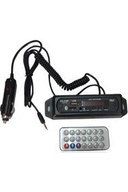 Resim Derwell Yeni 2025 Class 402 Bluetooth Kumandalı Oto Teyp Çevirici Dijital Player Telefon Konuşma Özellikli 