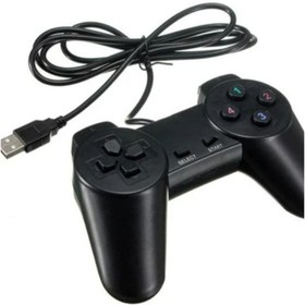 Resim Ozmik Dual Shock Pc Game Pad Kablolu Oyun Kolu Pc Ps3 Ps4 Uyumlu 