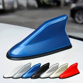 Resim Evrensel Araba Antenleri Köpekbalığı Kanadı Anteni Otomobil Radyo Sinyal Direksiyonu Tavan Dekoratif Araç Aksesuarı - Aerodinamik Araba Anten Kapağı, Kolay Kurulumlu Dış Mekan Aksesuar 