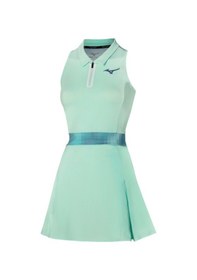 Resim Mizuno Frontier Dress Kadın Tenis Elbisesi Yeşil Çok Renkli 