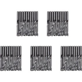 Resim 50PCS Cnc Yönlendirici Bitleri 3 175 x 22MM Tek Flüt Spiral Karbür Cnc Yönlendirici Bitleri Öğütme Kesici (Yurt Dışından) 