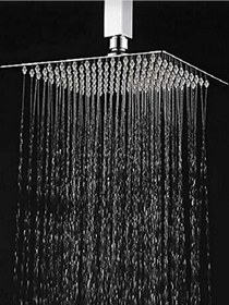 Resim EmirYapıDekarasyon Tepe Duş Başlığı Metal Inox 20*20 Ölçüde Üniversal 304 Kalite Paslanmaz Metal 