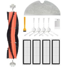 Resim Xiaomi 2C Vacuum Mop Uyumlu Yedek Fırça Hepa Filtre Mop-12 Parça (546500567) 