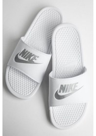 Resim Benassi Jdı Unisex Beyaz Spor Terlik 