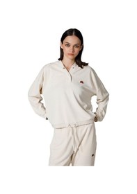 Resim Ellesse Kadın Kapüşonlu Sweatshirt - Ef209-1-10253 Beyaz 