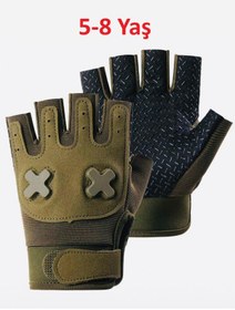 Resim BGA çocuk eldiveni outdoor kamp bisiklet paten spor egzersiz çocuk eldiveni 