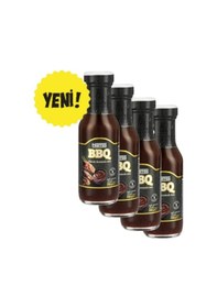 Resim Barbekü Sos Cam Şişe 4 Adet X 285 Gr 