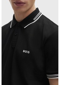 Resim Boss Erkek Polo Yaka T Shirt 50506193 001 Siyah 