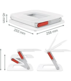 Resim Leitz Ergo Ayarlanabilir Çok Açılı Laptop Standı 