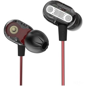 Resim Fosenze Kz Zse Çift Sürücülü Kulak İçi Kulaklık - Sessiz Ortam Ve Yüksek Ses Kalitesi - Mikrofonsuz - Siyah Zse 