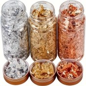 Resim DIY Aksesuarları 2g Altın Kapak Kağıdı Altın, Gümüş ve Çok Renkli El Yapımı DIY Tırnak Sanatı Boyama İçin Uygun 