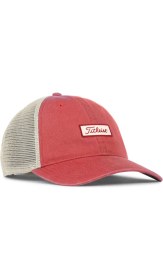Resim Titleist Charleston Mesh Spor Golf Şapkası TH23ACME-62 Kırmızı/kemik 