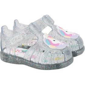 Resim Igor Tobby Unicornio Kız Çocuk Şeffaf Sandalet S10341-386 Şeffaf 