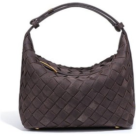 Resim Neevoyu Frosted Leather Mini El Çantası - Zıplayıcı Bölmeli, Sıcak/sojuk Yemek Taşıma, Şık Ve Fonksiyonel, 0.40kg, Çok Renk Seçeneği 