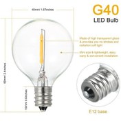 Resim Novahub Enerji Tasarruflu 25'li Ampul Seti - Romantik 2200k Sıcak Beyaz Led Işık 