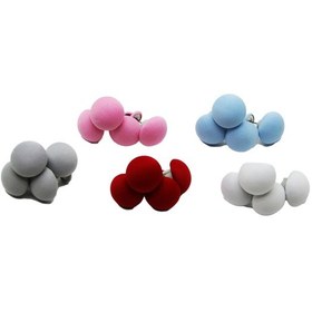 Resim 4 Parça Mantar Renkli İğne Uçlu Yorgan Klipsi Nevresim Tutucu Sabitleyici 