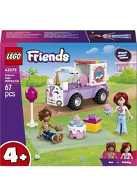 Resim LEGO® Friends Tek Boynuzlu At Pasta Dağıtım Arabası 42675 - 4 yaş ve üzeri çocuklar için Yaratıcı Oyuncak Yapım Seti (67 Parça) 
