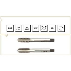 Resim Makina Takım 38X24 HSS DIN 2181 USA İnce Vidalı 2li Takım Kılavuzu - UNF 