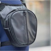 Resim Gear5 Bacak Çantası Siyah Karbon Desen 