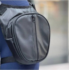 Resim Gear5 Bacak Çantası Siyah Karbon Desen 