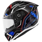 Resim Givi 50.8 Kapalı Motosiklet Kaskı Siyah - Mavi 