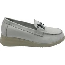 Resim Kemal Tanca 875 2610 Kadın Dolgu Topuklu Ayakkabı Beyaz 