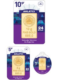 Resim Ahlatcı 24 Ayar-16 Gram Külçe Altın 