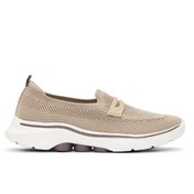 Resim Derimod Zero Kadın Bej Kumaş Kalın Tabanlı Sneaker 25SFE49516F 