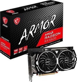 Resim MSI Armor RX 6600 128 Bit GDDR6 8 GB Ekran Kartı 