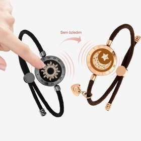 Resim Meanyou Uzak Mesafe Bileklik Milano Halatı Totwoo 