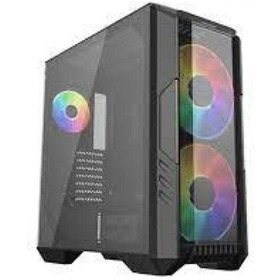 Resim Haf 500 Tg Mesh Argb 1x120cm 2x200cm Fanlı Midt Atx Siyah Kasa 