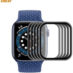 Resim iOS Uyumlu Watch İçin 6/5/4/se 40mm 5adet Enkay Hat-prince 0.2mm 9h Yüzey Sertlik 3d Dayanıklı Alüminyum Akıllı Saat Aks. 47418097 
