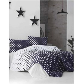 Resim Çift Kişilik Nevresim Takımı Pamuklu Gece Yıldızları Çok Renkli 