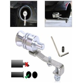 Resim Egzoz Ucu Aparatı Islık Sesli Büyük Eguc519 