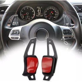 Resim Yıldız Tuning Tiguan 2009-2015 F1 Paddle Shifter Kulakçık Siyah Renk 