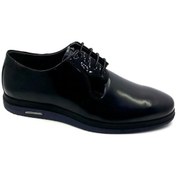 Resim Fastway 7996 Lacivert Mevsimlik Poli Taban %100 Deri Ayakkabı 