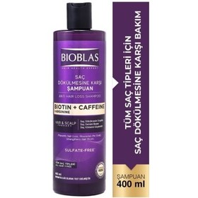 Resim Bioblas Biotin Saç Dökülmesi Karşıtı Şampuan 400ml 