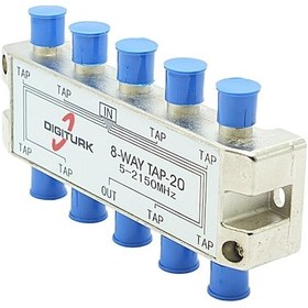 Resim Digitürk 5-2150 Mhz 20D8 8 Yollu Tap Switch 1/8 Splitter 