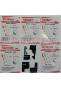 Resim Fantom P 1200 Pratik Süpürge Bez Torbası 5 Adet 2 Tırnak 