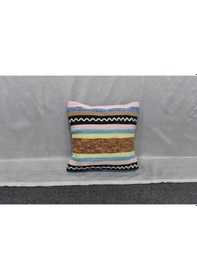 Resim Zehra Abla Halı Yeni El Dokuma Dekoratif Kilim Kırlent Yastık Kılıfı 6022 