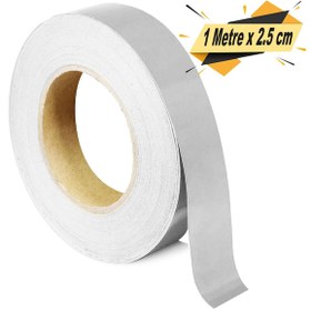 Resim Reflektörlü Reflektif Fosforlu Şerit Bant Beyaz Ikaz Bandı 1 Mt (520549993) 