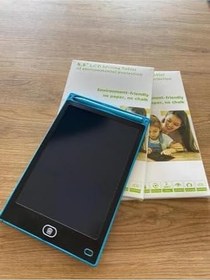 Resim grafik digital çocuk yazı tahtası çizim tableti lcd 8.5 ınc Mavi 